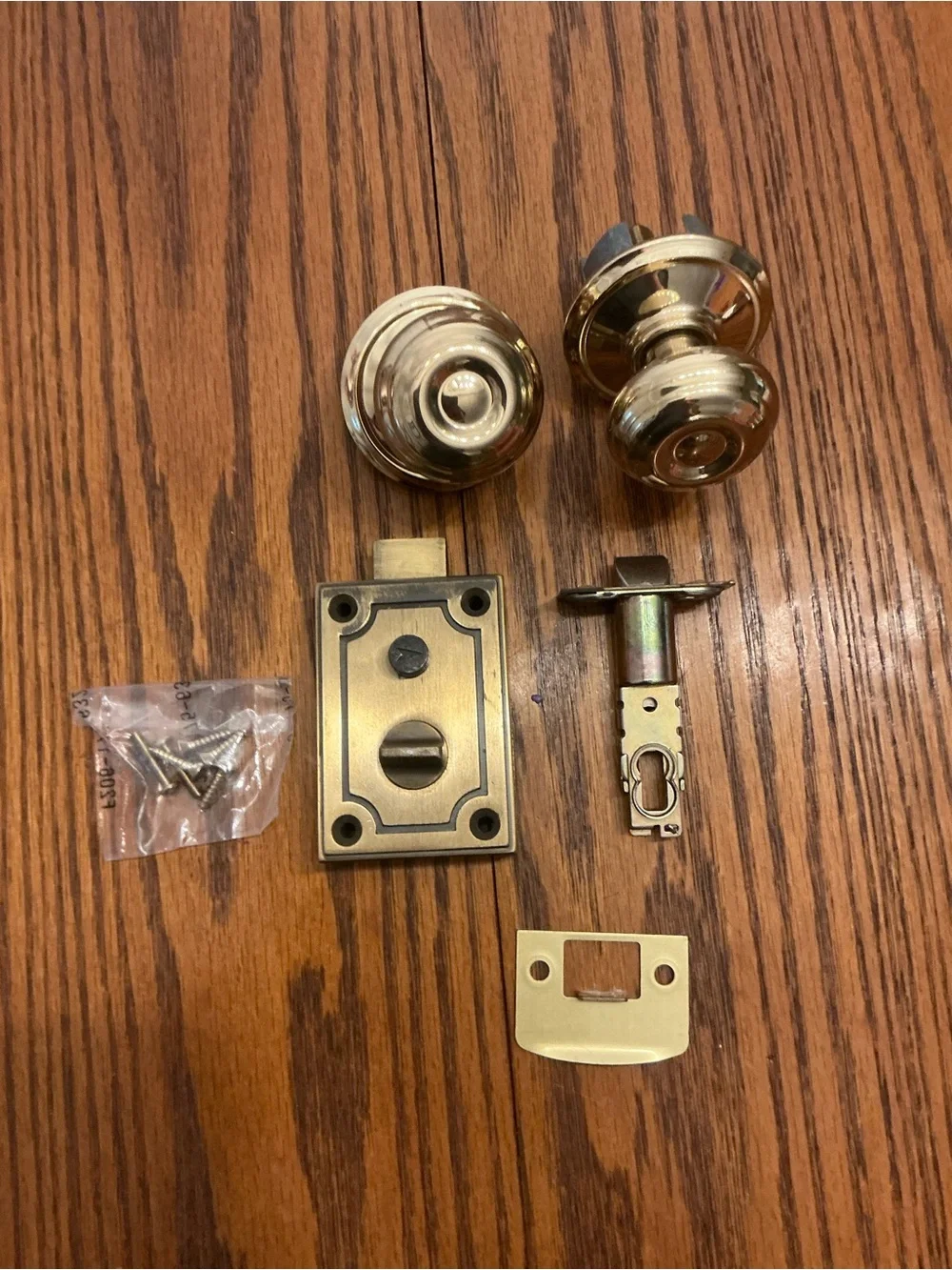 SCHLAGE F10 door knob set Vintage from 1980s